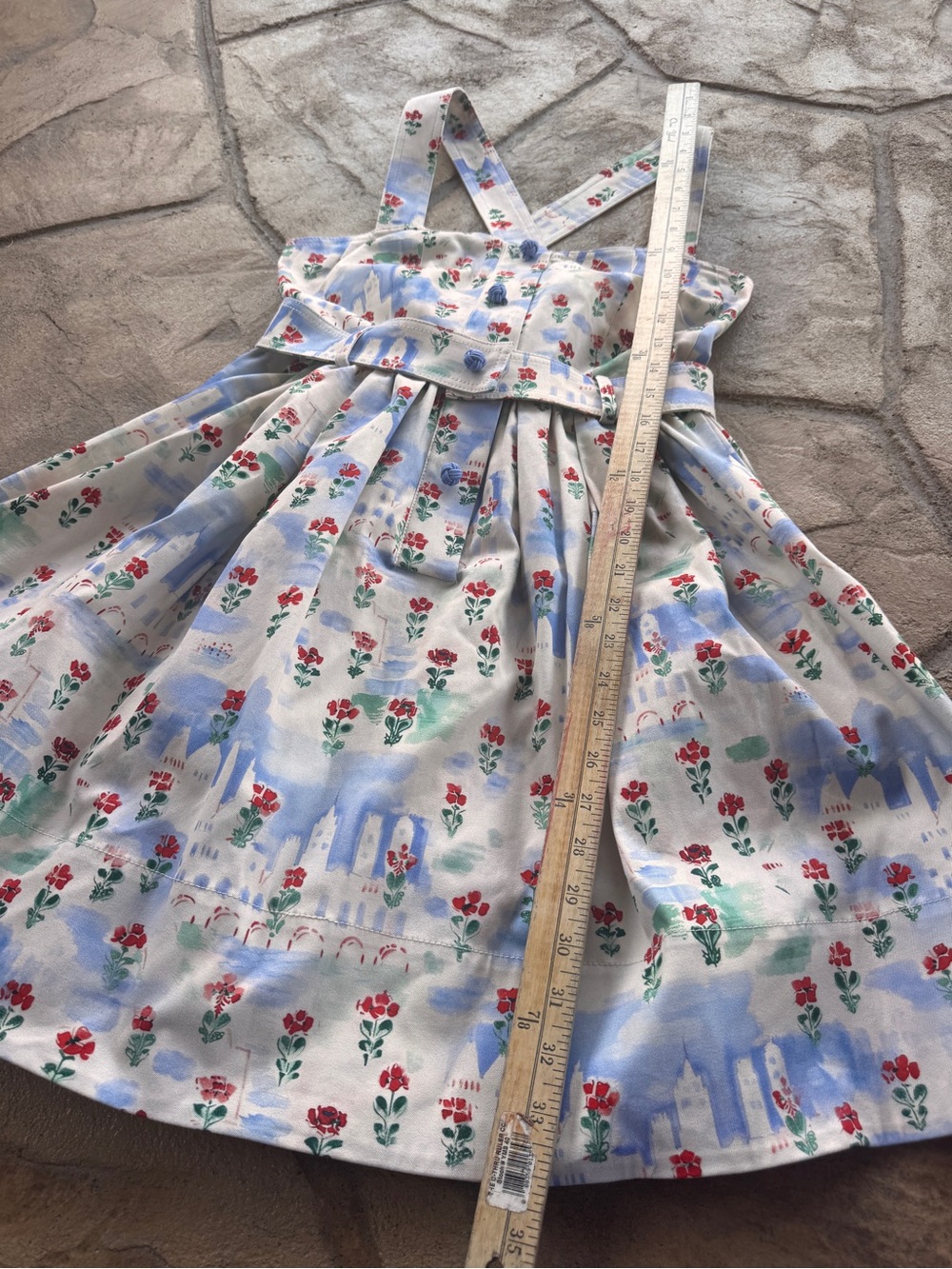 Hunter Bell Eileen Village Floral Belted Mini Dress Size 4 NWT $415 - Picture 10 of 16